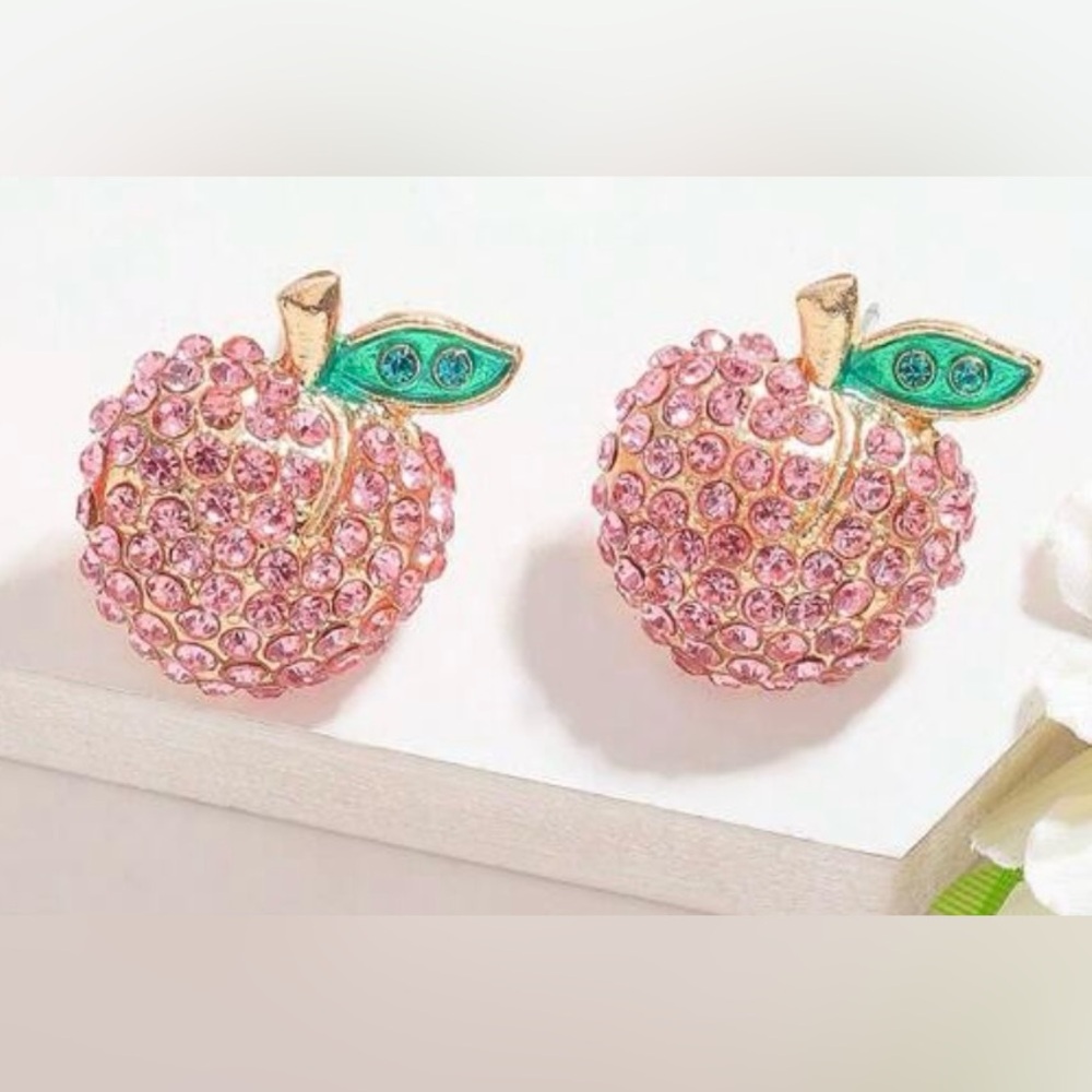 🍑 Peach Earrings 🍑 - Picture 2 of 4